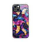 "Mosaic Reverie" Magic Swirl iPhone Case – Glossy Finish