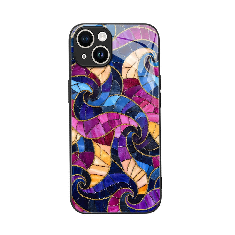 Magic Swirl Mosaic iPhone Case – Artistic Protective Cover