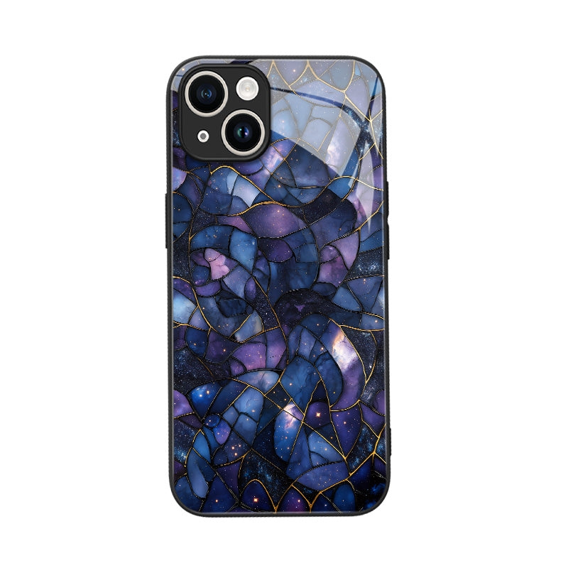 Ocean Abyss Mosaic iPhone Case – Artistic Protective Cover