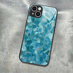 "Mosaic Reverie" Glacier Glass iPhone Case – Glossy Finish
