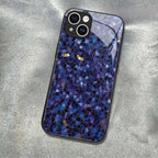 "Mosaic Reverie" Nightfall Prism iPhone Case – Glossy Finish