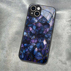 "Mosaic Reverie" Ocean Abyss iPhone Case – Glossy Finish