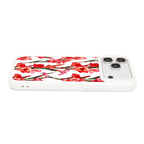 “Your Month in Bloom” August Scarlet Gladiolus Phone Case for iPhone & Samsung, MagSafe Compatible