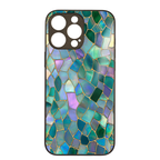 “Mosaic Reverie” Forest Gemstone iPhone Case – Glossy Finish