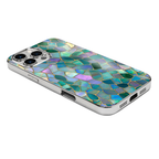 “Mosaic Reverie” Forest Gemstone iPhone Case – Glossy Finish