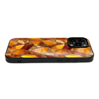 “Mosaic Reverie” Harvest Gold iPhone Case – Glossy Finish