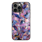 “Mosaic Reverie” Lavender Night iPhone Case – Glossy Finish