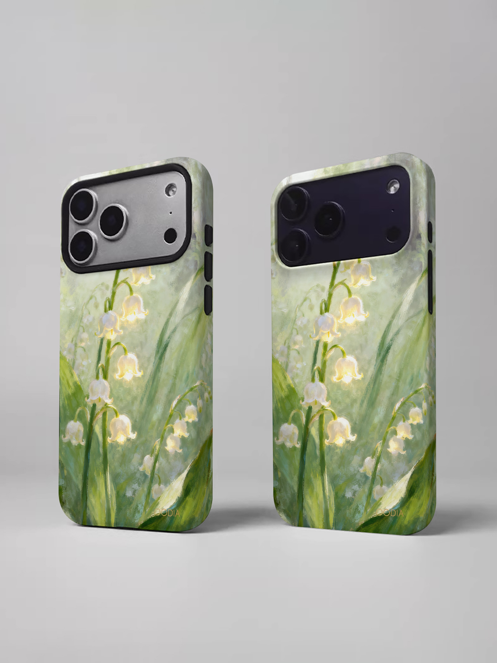 "Finnish Nature Tales" Lily Bell Glow iPhone Case