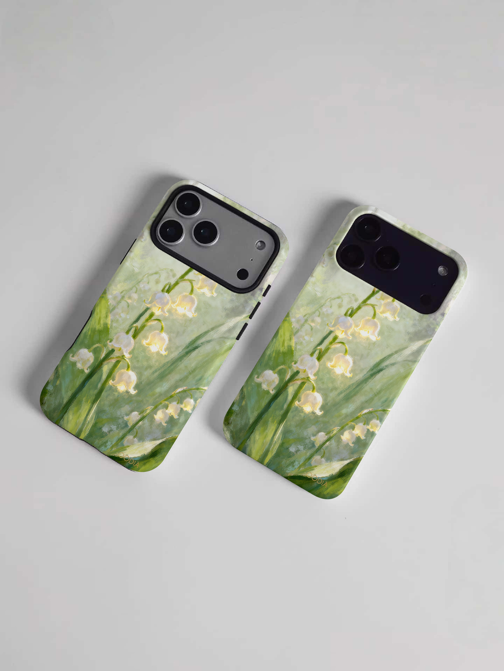 "Finnish Nature Tales" Lily Bell Glow iPhone Case