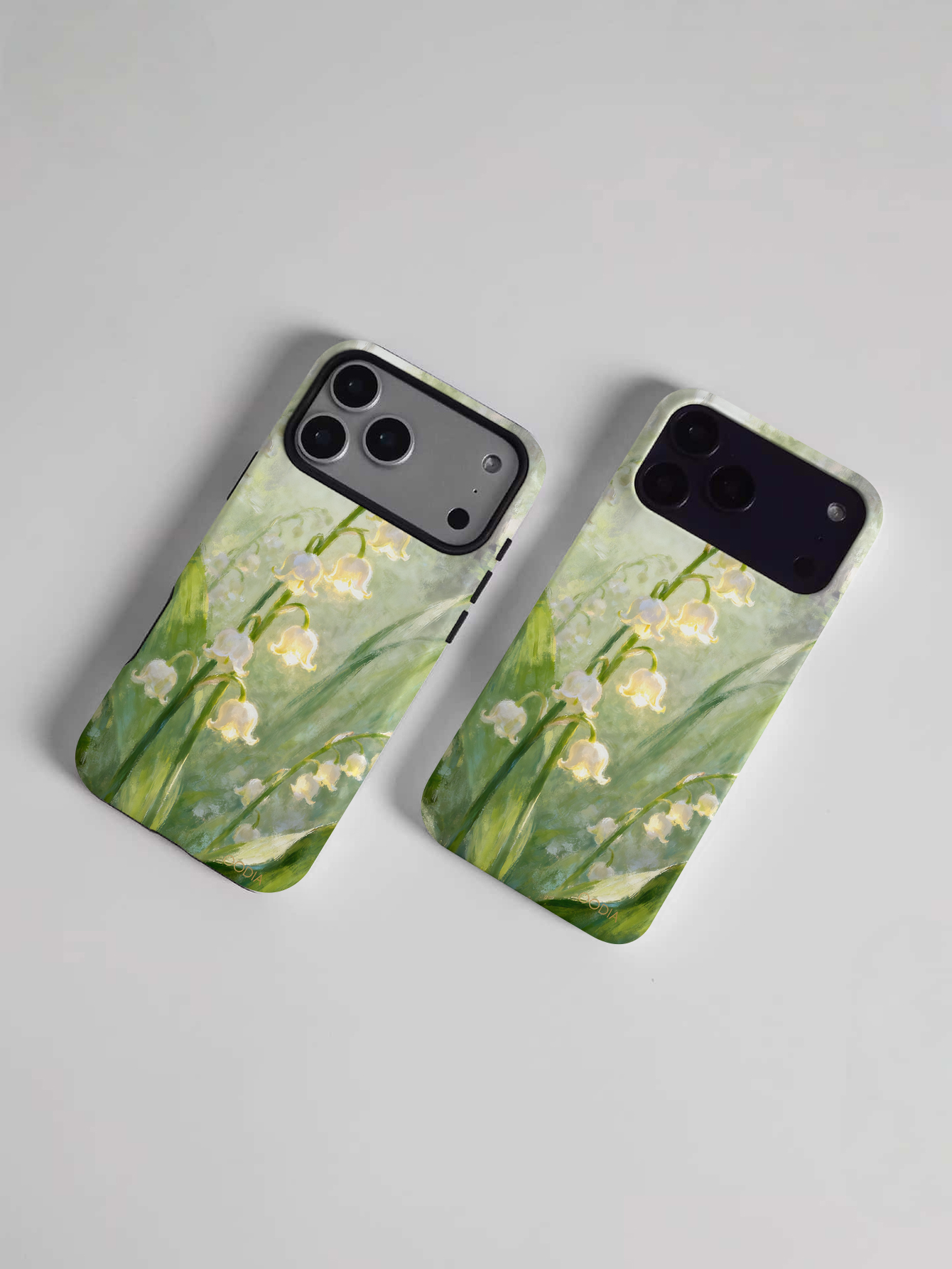 "Finnish Nature Tales" Lily Bell Glow iPhone Case