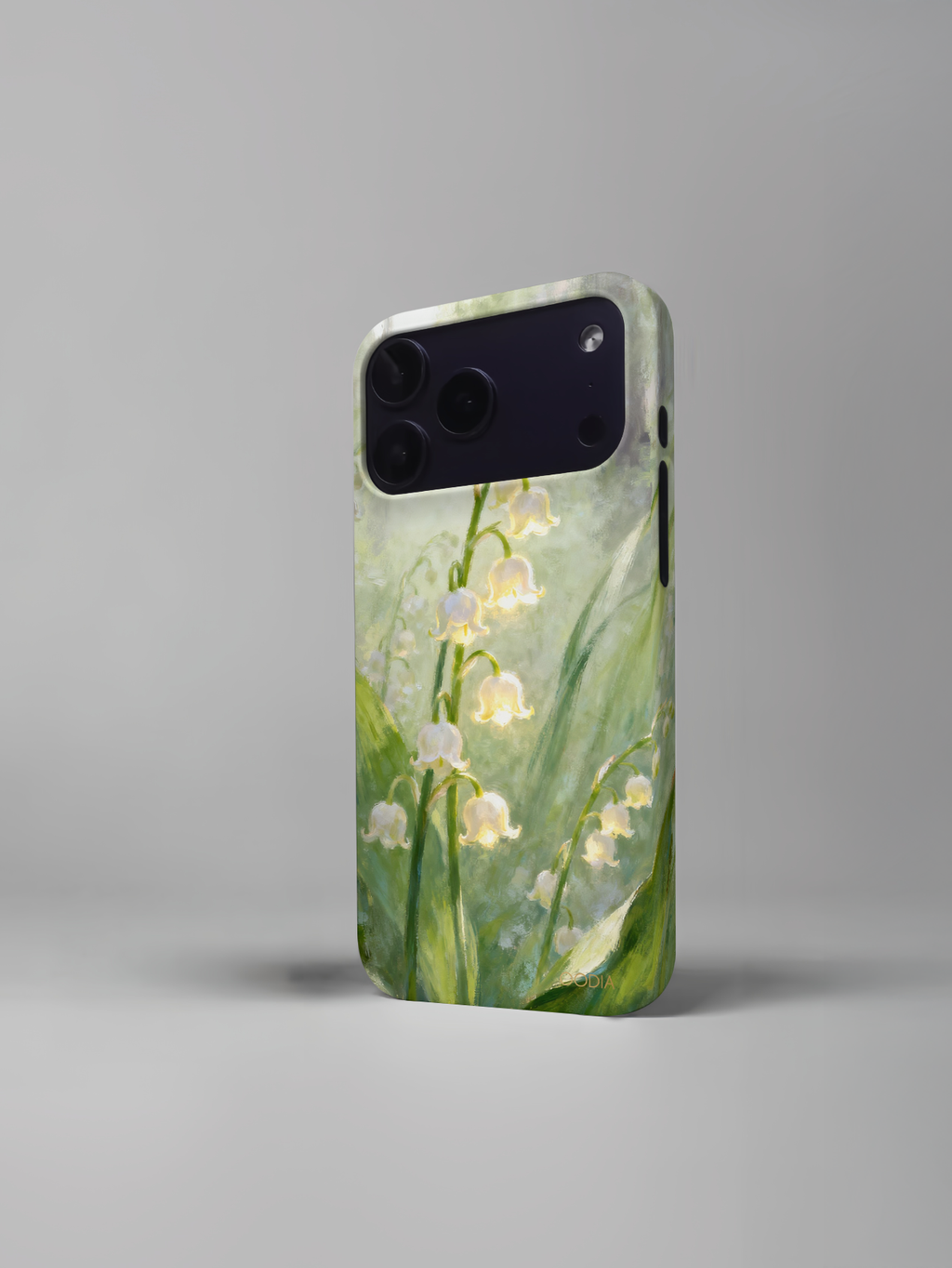 "Finnish Nature Tales" Lily Bell Glow iPhone Case