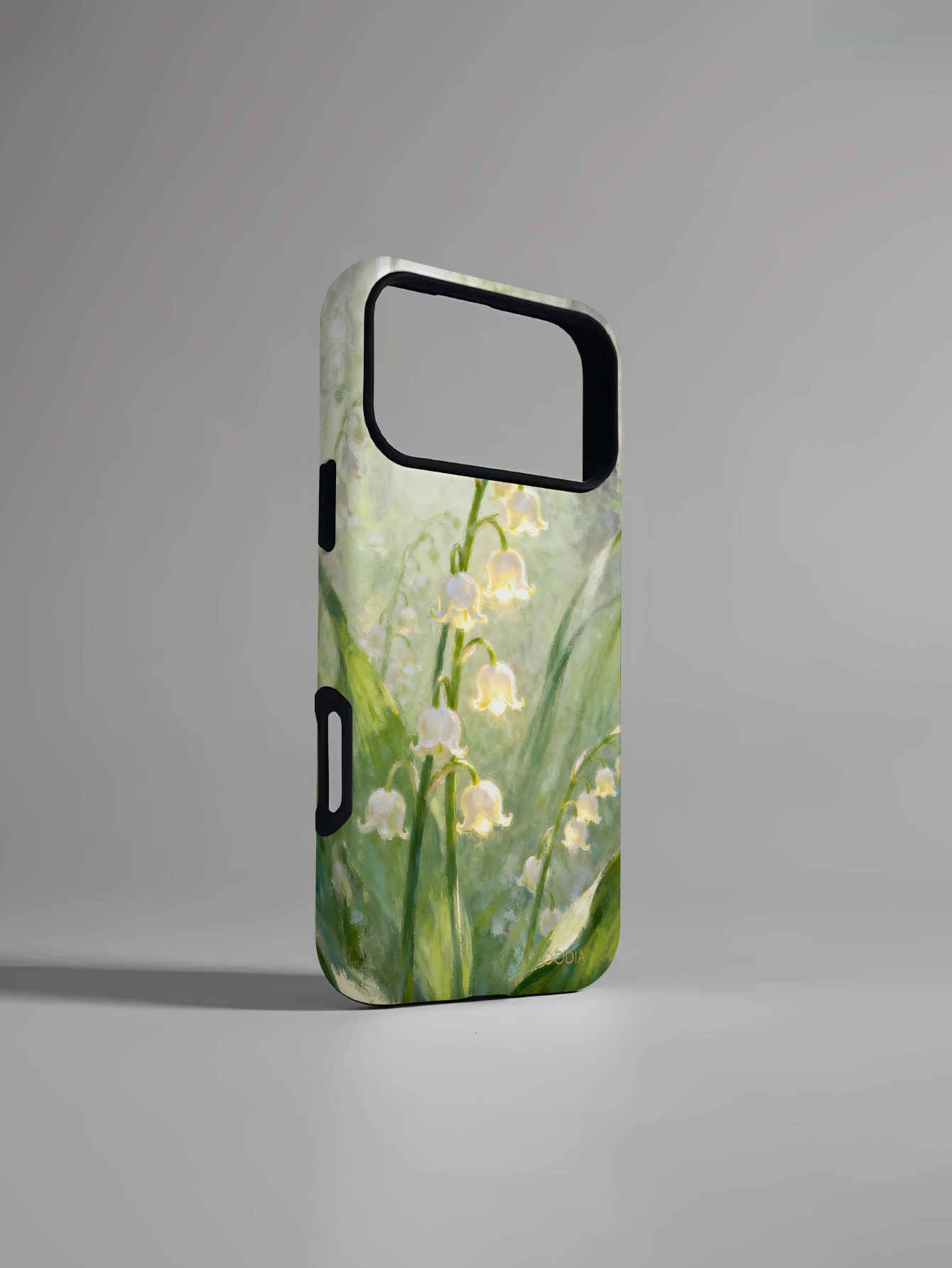 "Finnish Nature Tales" Lily Bell Glow iPhone Case