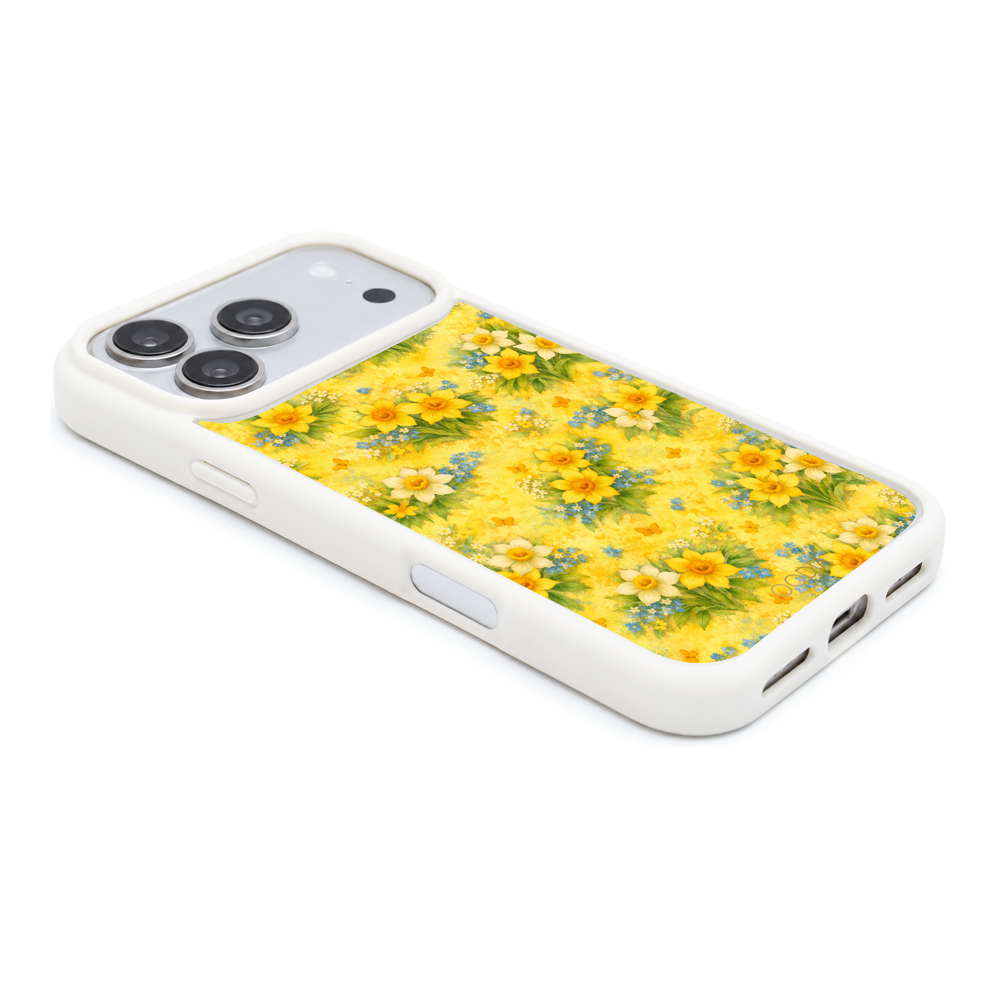 “Your Month in Bloom” March Spring Meadow Phone Case for iPhone & Samsung, MagSafe Compatible