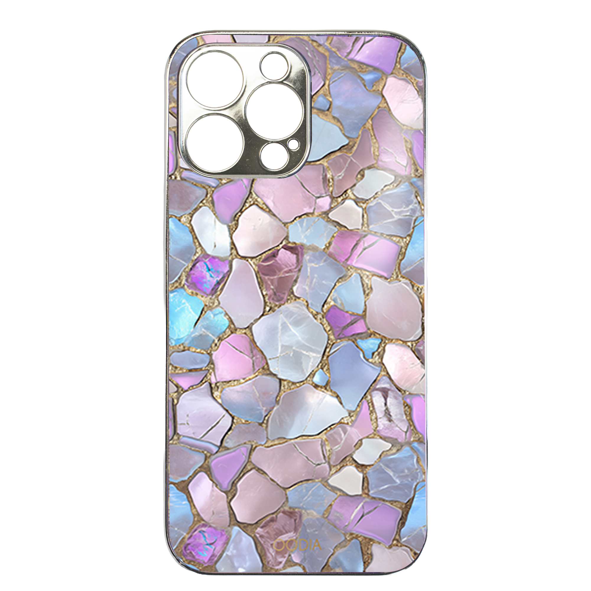 “Mosaic Reverie” Moonstone Shards Phone Case for iPhone & Samsung