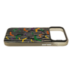 “Stripe & Spell Halloween” Wicked Wings in Stripes Phone Case for iPhone & Samsung & Xiaomi, MagSafe Compatible