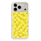 “Your Month in Bloom” April Daisy Glow Phone Case for iPhone & Samsung, MagSafe Compatible