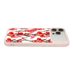 “Your Month in Bloom” August Scarlet Gladiolus Phone Case for iPhone & Samsung, MagSafe Compatible