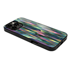 "Mosaic Reverie" Blurred Aurora iPhone Case – Glossy Finish