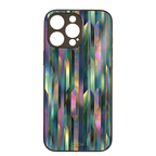 "Mosaic Reverie" Blurred Aurora iPhone Case – Glossy Finish