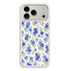 “Your Month in Bloom” July Larkspur Blue Phone Case for iPhone & Samsung, MagSafe Compatible