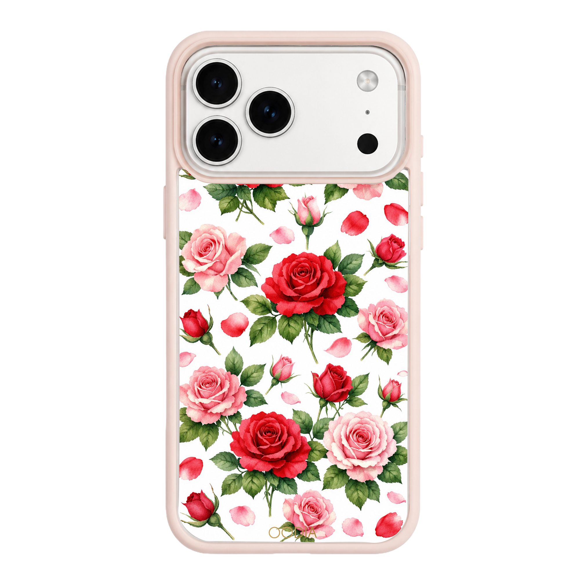 “Your Month in Bloom” June Rose Blush Phone Case for iPhone & Samsung, MagSafe Compatible