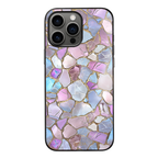 “Mosaic Reverie” Moonstone Shards iPhone Case– Glossy Finish